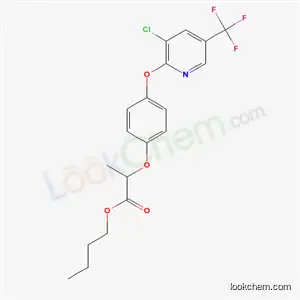 Molecular Structure of 70158-63-3 (butyl 2-(4-{[3-chloro-5-(trifluoromethyl)pyridin-2-yl]oxy}phenoxy)propanoate)