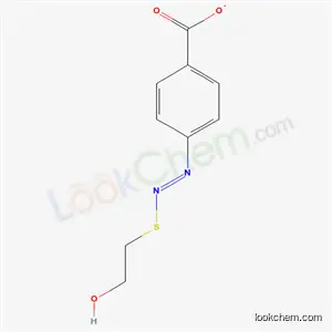 4-((E)-2-[(2-하이드록시에틸)설파닐]디아제닐)벤젠카복실산