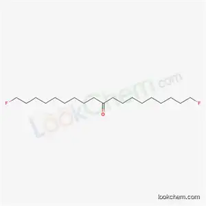 Molecular Structure of 462-17-9 (1,19-Difluorononadecan-10-one)