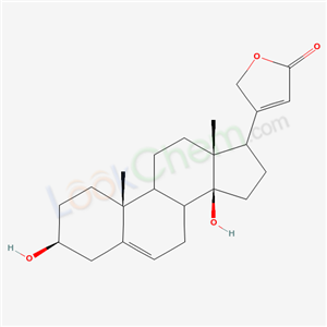 3-[(3S,10R,13R,14S)-3,14-dihydroxy-10,13-dimethyl-1,2,3,4,7,8,9,11,12,15,16,17-dodecahydrocyclopenta[a]phenanthren-17-yl]-2H-furan-5-one