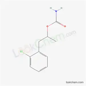 Molecular Structure of 712-91-4 (Carbamic acid o-chloro-α-methylphenethyl ester)