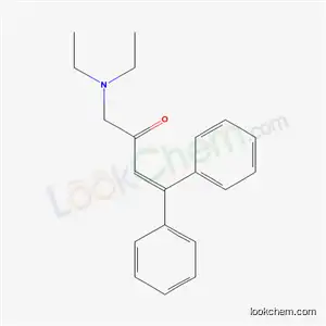 Molecular Structure of 1866-44-0 (1-(diethylamino)-4,4-diphenylbut-3-en-2-one)