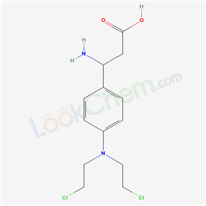 β-Amino-4-[bis(2-chloroethyl)amino]benzenepropanoic acid