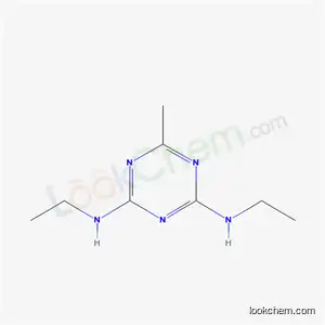 Molecular Structure of 1973-07-5 (6-Methyl-2,4-di(ethylamino)-1,3,5-triazine)