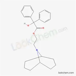 9-Azabicyclo(3.3.1)nonane, 9-(2-hydroxyethyl)-, benzilate