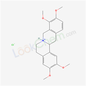 13abeta-Berbine, 2,3,9,10-tetramethoxy-, hydrochloride (8CI) cas  6024-83-5