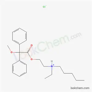2,2-디페닐-2-메톡시아세트산(2-(N-에틸-N-펜틸아미노)에틸) 에스테르 염산염