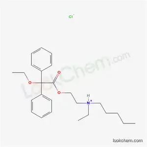아세트산, 2,2-디페닐-2-에톡시-, (2-(N-에틸-N-펜틸아미노)에틸)에스테르, 염산염