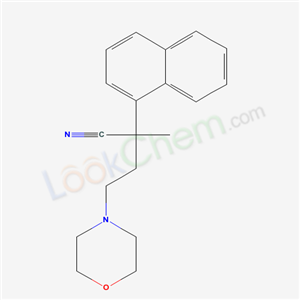 1-Naphthaleneacetonitrile, a-methyl-a-(2-morpholinoethyl)-