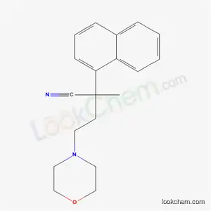 α- 메틸 -α- (1- 나프 틸) -4- 모르 폴린 부티로 니트릴