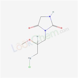3-(3-CHLOROMERCURI-2-METHOXY-1-PROPYL) HYDANTOIN