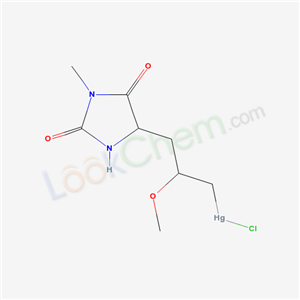 chloro-[2-methoxy-3-(1-methyl-2,5-dioxoimidazolidin-4-yl)propyl]mercury