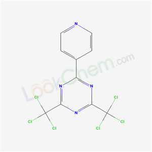 1,3,5-Triazine, 2-(pyridin-4-yl)-4,6-bis(trichloromethyl)-