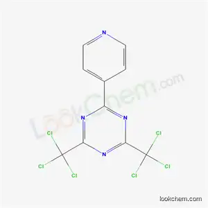 Molecular Structure of 3599-73-3 (2-(pyridin-4-yl)-4,6-bis(trichloromethyl)-1,3,5-triazine)