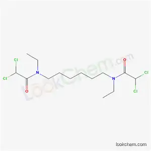 Molecular Structure of 3613-89-6 (N,N'-Hexamethylenebis(2,2-dichloro-N-ethylacetamide))