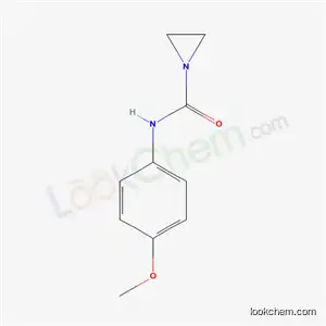 Molecular Structure of 3647-17-4 (N-(4-Methoxyphenyl)-1-aziridinecarboxamide)