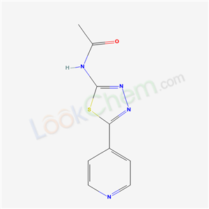 1,3,4-Thiadiazole, 2-acetamido-5-(4-pyridyl)-