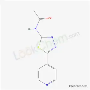 Molecular Structure of 3652-14-0 (2-Acetylamino-5-(4-pyridyl)-1,3,4-thiadiazole)