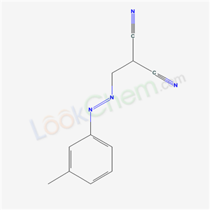 Propanedinitrile, methyl[(3-methylphenyl)azo]-