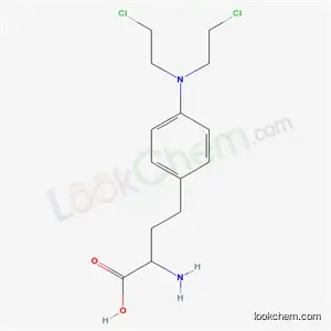 Molecular Structure of 3688-35-5 (2-Amino-4-[p-[bis(2-chloroethyl)amino]phenyl]butyric acid)