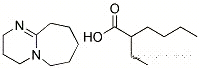 1,8-DIAZABICYCLO[5.4.0]UNDEC-7-ENE, 2-ETHYLHEXANOIC ACID(1:1) 화합물