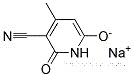 1,2- 디 하이드로 -6- 하이드 록시 -4- 메틸 -2- 옥소 니코 티노 니트릴, 나트륨 염