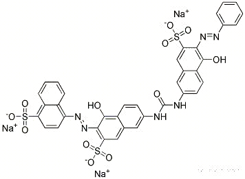 4-[1-ヒドロキシ-6-[[[(5-ヒドロキシ-6-フェニルアゾ-7-スルホ-2-ナフタレニル)アミノ]カルボニル]アミノ]-3-スルホ-2-ナフタレニルアゾ]-1-ナフタレンスルホン酸/ナトリウム