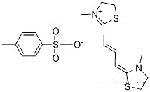 4,5-ジヒドロ-3-メチル-2-[3-(3-メチルチアゾリジン-2-イリデン)-1-プロペニル]チアゾール-3-イウム?4-メチルベンゼンスルホナート