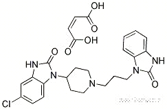 5-クロロ-1-[1-[3-[(2,3-ジヒドロ-2-オキソ-1H-ベンゾイミダゾール)-1-イル]プロピル]-4-ピペリジニル]-1,3-ジヒドロ-2H-ベンゾイミダゾール-2-オン?(Z)-2-ブテン二酸