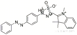 1,3,3- 트리메틸 -2-[[메틸 [4- (페닐 아조) 페닐] 히드라 조노] 메틸] -3H- 인돌 륨 황산 수소