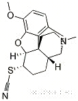 4,5α-エポキシ-3-メトキシ-17-メチルモルフィナン-6α-オール?チオシアン酸