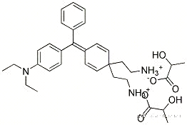 N-[4-[[4-(ジエチルアミノ)フェニル]フェニルメチレン]-2,5-シクロヘキサジエン-1-イリデン]-N-エチルエタンアミニウム?2-ヒドロキシプロピオナート