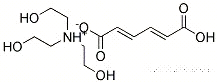 2,2′,2′′-ニトリロトリスエタノール/(2E,4E)-2,4-ヘキサジエン二酸,(1:1)