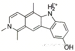 9-히드록시-1,2,5-트리메틸-6H-피리도[4,3-b]카르바졸륨 요오드화물
