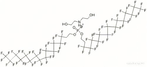 りん酸水素ビス(3,3,4,4,5,5,6,6,7,7,8,8,9,9,10,10,11,11,12,12,13,13,14,14,15,15,16,16,16-ノナコサフルオロヘキサデシル)?2,2′-イミノビス[エタノール]