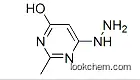 4-피리미디놀, 6-히드라지노-2-메틸-(8CI)
