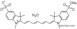 3H-인돌륨, 2-[7-(1,3-DIHYDRO-1,3,3-트리메틸-5-설포-2H-인돌-2-일리덴)-1,3,5-헵타트리에닐]-1,3,3, 5-트리메틸-XNUMX-설포-, 내염, 나트륨염, 일수화물