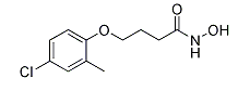 Droxinostat;NS41080;4-(4-chloro-2-methylphenoxy)-N-hydroxybutanamide