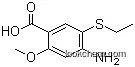 2-메톡시-4-아미노-5-에틸티오벤조산
