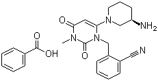 Alogliptinbenzoate