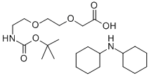 BOC-8-AMINO-3,6-DIOXAOCTANOICACIDDCHA