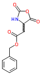 4-oxazolidineaceticacid,2,5-dioxo-,phenylmethylester