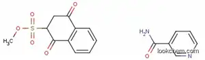 1,2,3,4-テトラヒドロ-2-メチル-1,4-ジオキソ-2-ナフタレンスルホン酸?3-ピリジンカルボアミド