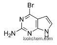 4- 브로 모 -7H- 피 롤로 [2,3-D] 피리 미딘 -2- 일 라민