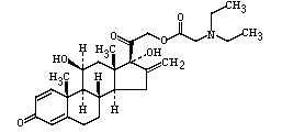 Prednylidene Diethylaminoacetate