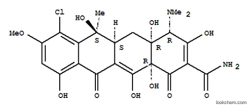 (4R)-7-クロロ-4β-(ジメチルアミノ)-1,4,4a,5,5aβ,6,11,12a-オクタヒドロ-3,4aβ,6α,10,12,12aβ-ヘキサヒドロキシ-8-メトキシ-6-メチル-1,11-ジオキソ-2-ナフタセンカルボアミド