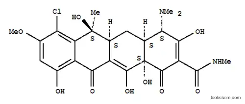 (4S)-7-クロロ-4β-(ジメチルアミノ)-1,4,4aβ,5,5aβ,6,11,12a-オクタヒドロ-3,6α,10,12,12aβ-ペンタヒドロキシ-8-メトキシ-N,6-ジメチル-1,11-ジオキソ-2-ナフタセンカルボアミド