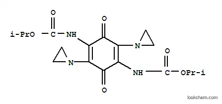 (2,5-비스(1-아지리디닐)-3,6-디옥소-1,4-시클로헥사디엔-1,4-디일)비스카르밤산, 비스(1-메틸에틸)에스테르