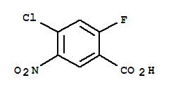 4-CHLORO-2-FLUORO-5-NITROBENZOICACID