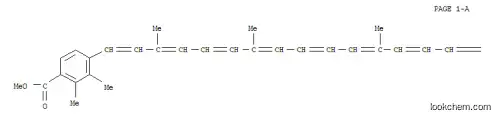 1 ', 2'- 디 하이드로 -1'- 메 톡시 -4'- 옥소 -χ, ψ- 카로틴 -18- 오산 메틸 에스테르